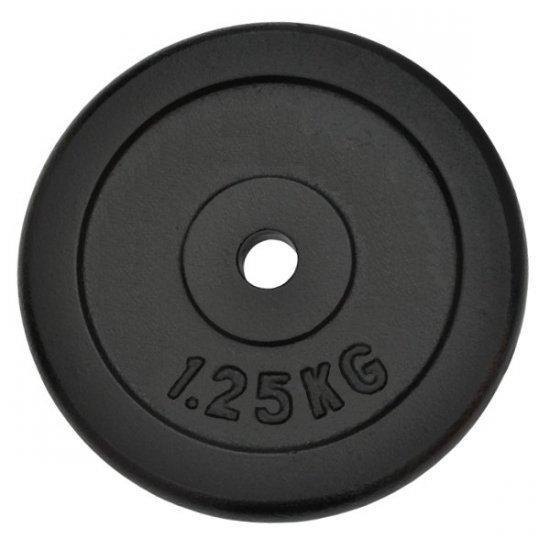 Závažie oceľové 1.25 kg (30 mm) SPARTAN