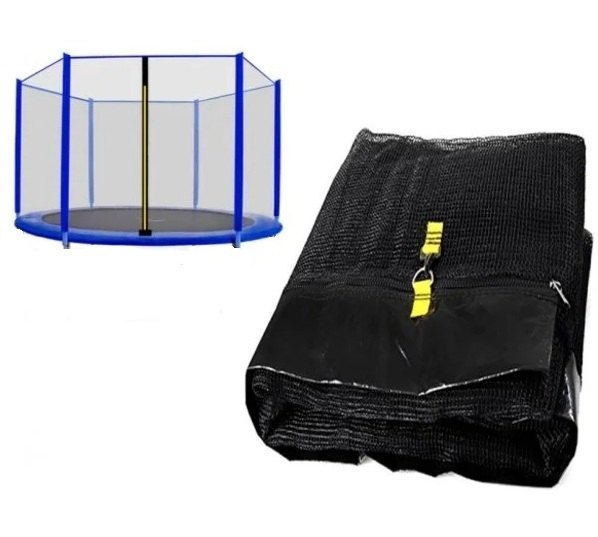 Ochranná sieť na trampolínu SPARTAN 426cm, 8tyčí