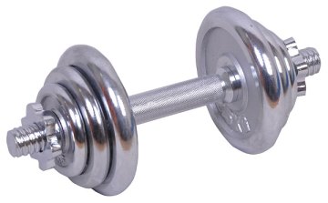 Spartan nakladacia činka 1 x 10 kg chromová