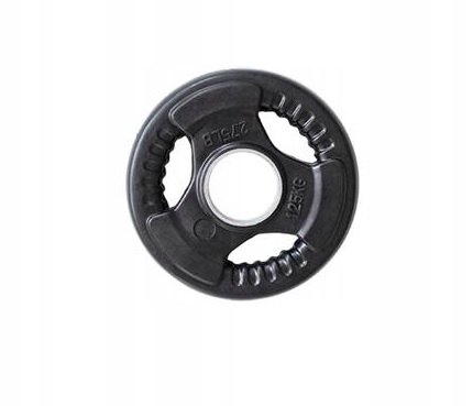 Pogumovaný olympijský kotúč SPARTAN TRI GRIP 1,25 kg