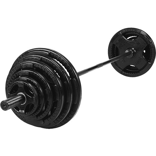 Olympijsky činkový set SPARTAN 180 kg - pogumovaný