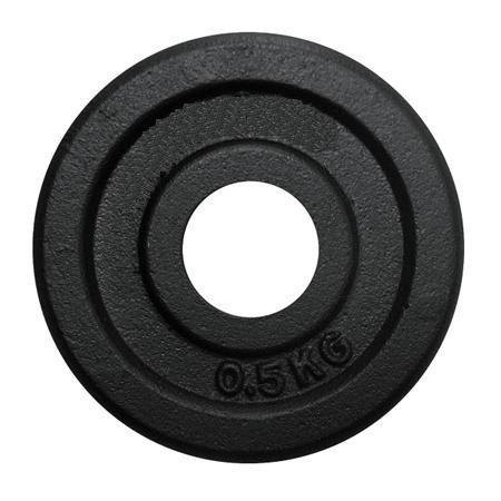 Závažie oceľové 0,5 kg (26mm) SPARTAN