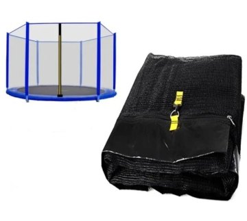 Ochranná sieť na trampolínu SPARTAN 250cm, 6 tyčí